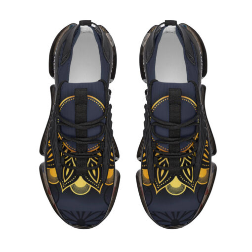 Luxury Golden Mandala Air Sneakers - Image 3