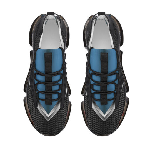 Blue Metallic Carbon Air Sneakers - Image 3