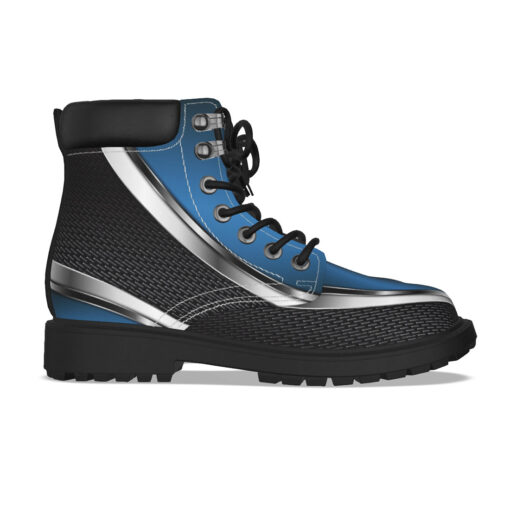 Blue Metallic Carbon Classic Boots - Image 4