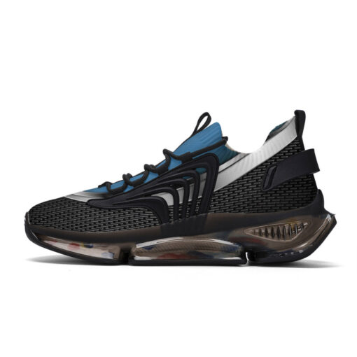 Blue Metallic Carbon Air Sneakers - Image 5