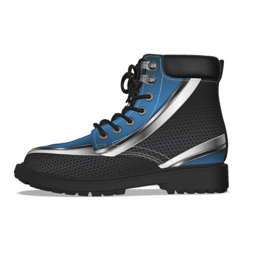 Blue Metallic Carbon Classic Boots - Image 6