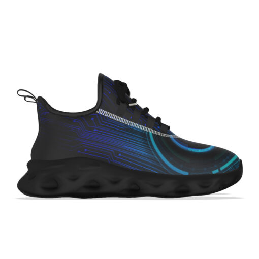 Modern Cyber Hi-Tech Sports Shoes - Image 6