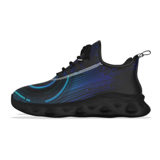 Modern Cyber Hi-Tech Sports Shoes - Image 7