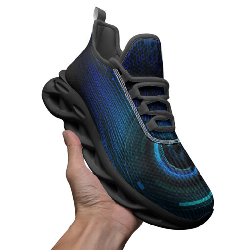 Modern Cyber Hi-Tech Sports Shoes - Image 3