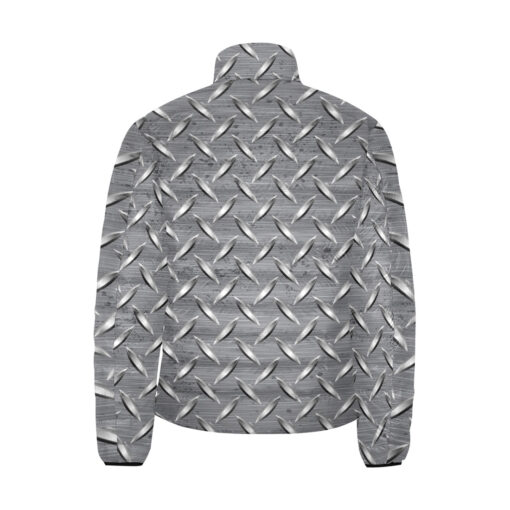 Metal Plate Men's Padded Jacket - Image 2