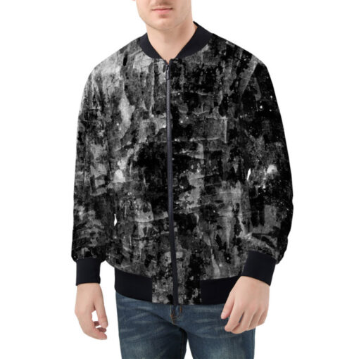 Grunge Wall Bomber Jacket - Image 3