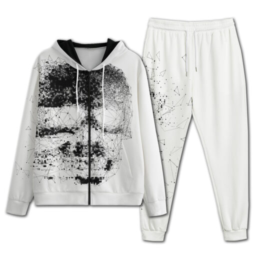 Skull Polygons Men's Tracksuit