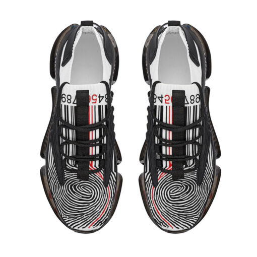 Fingerprint Barcode Air Sneakers - Image 3