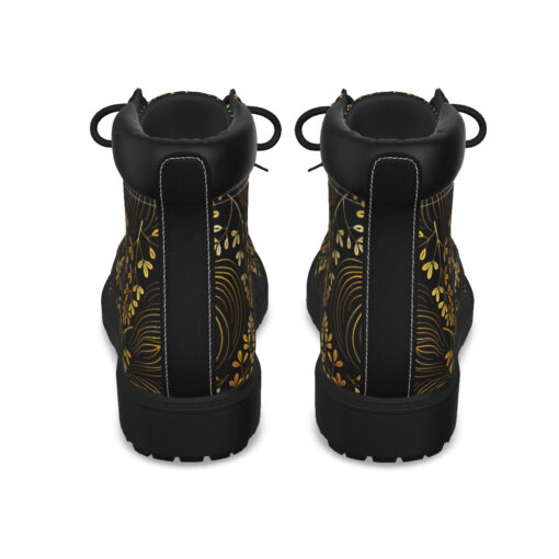 Floral Golden Garden Classic Boots - Image 7