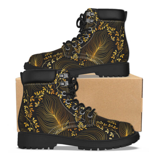 Floral Golden Garden Classic Boots