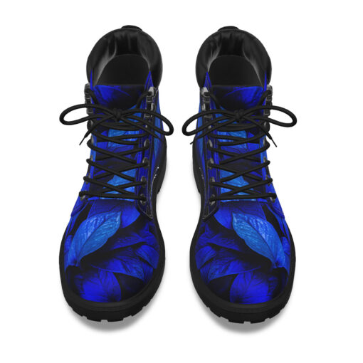 Bright Tropical Leaves Classic Boots - Image 2