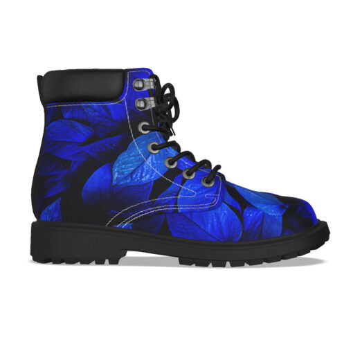 Bright Tropical Leaves Classic Boots - Image 4