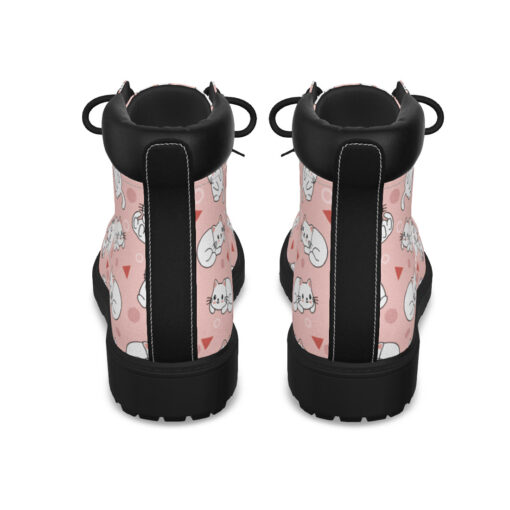 Light Pink Cute Cats Classic Boots - Image 7