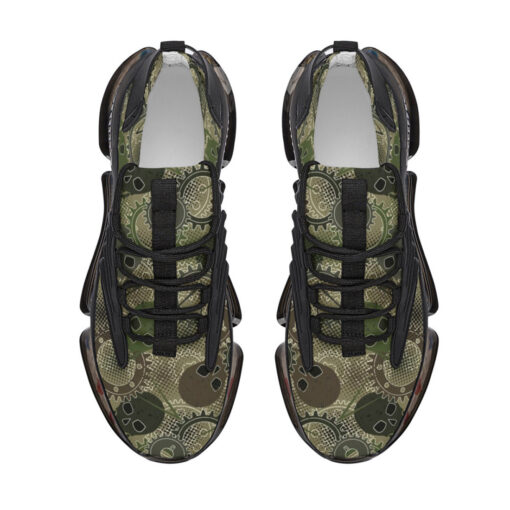 Gears Skulls Camouflage Air Sneakers - Image 3