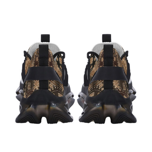 Gears Steampunk Camouflage Air Sneakers - Image 4