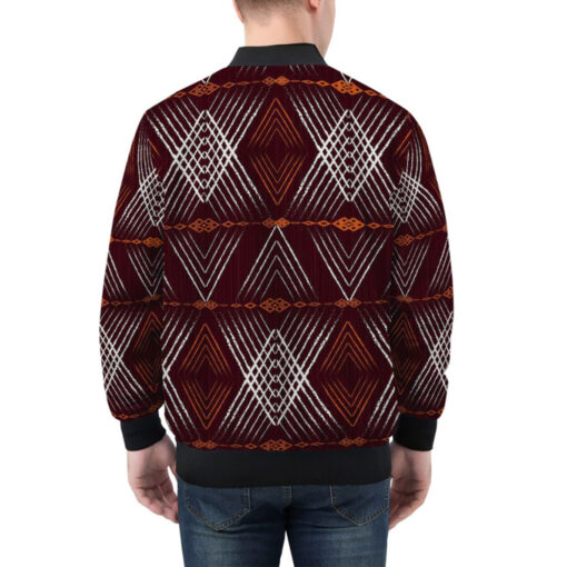 Ethnic Traditional Shape Bomber Jacket - Image 2