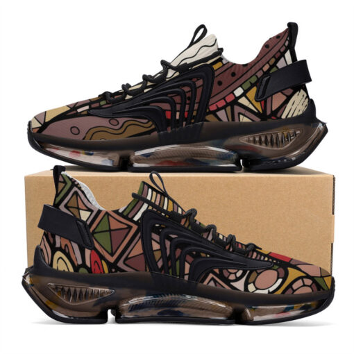 Fabric Abstract Doodles Air Sneakers