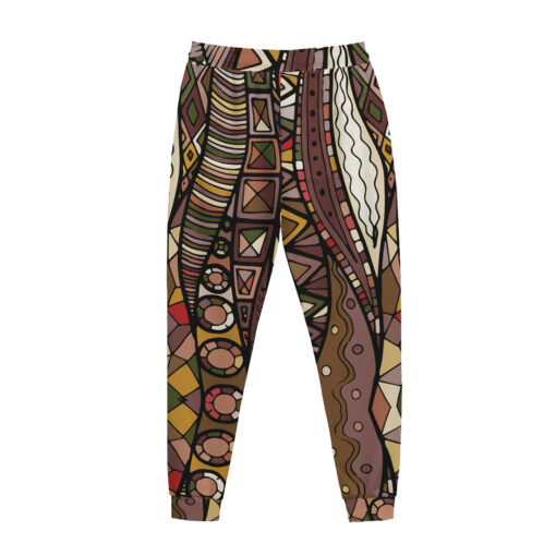 Fabric Abstract Doodles Men's Tracksuit - Image 3