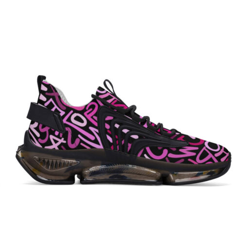 Hand Drawn Pink Letters Air Sneakers - Image 6