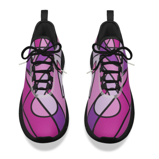 Retro Doodles Abstract Art Sports Shoes - Image 4