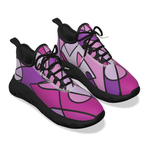 Retro Doodles Abstract Art Sports Shoes - Image 5