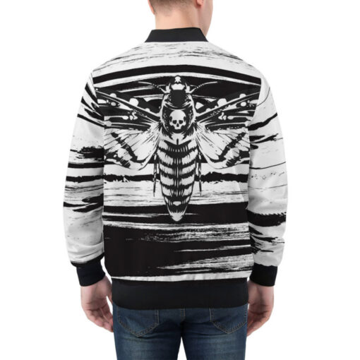 Dead Head Hawk Moth Bomber Jacket - Image 2