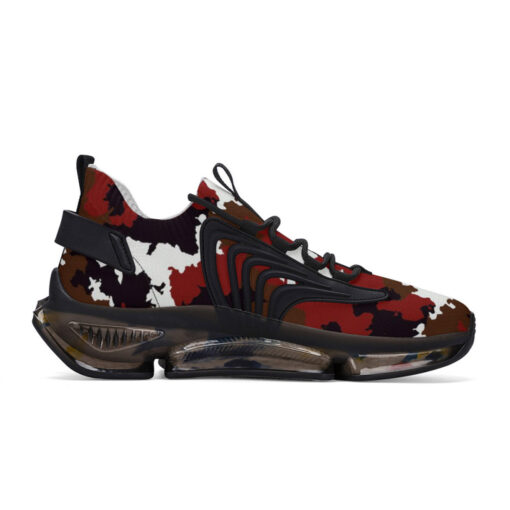 Red Brown Camouflage Air Sneakers - Image 6