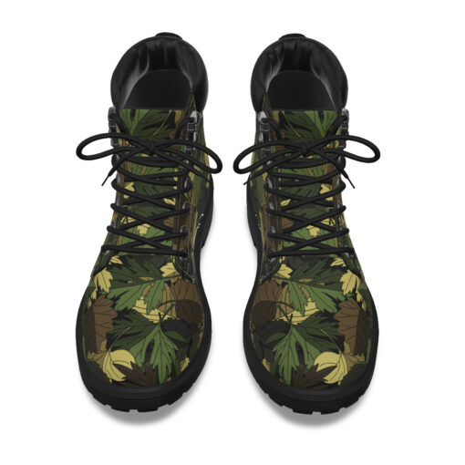 Camouflage Leaves Classic Boots - Image 2