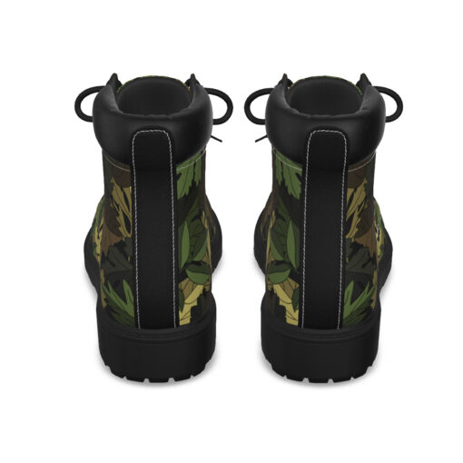 Camouflage Leaves Classic Boots - Image 7