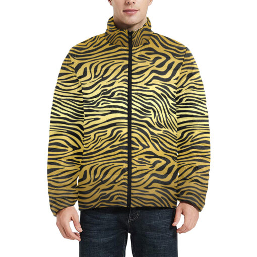 Golden Zebra Men's Padded Jacket - Image 3