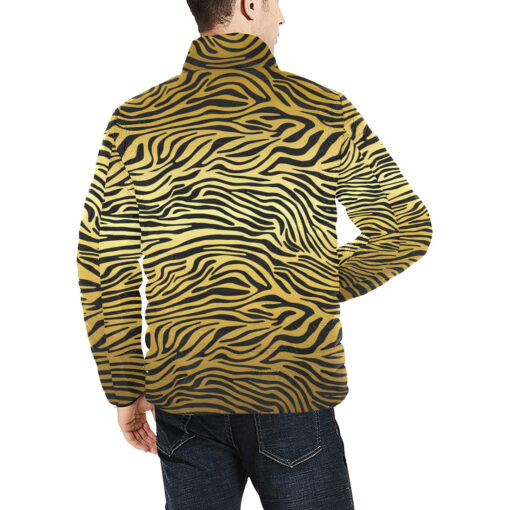 Golden Zebra Men's Padded Jacket - Image 4