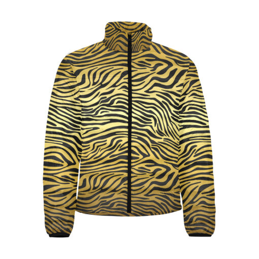 Golden Zebra Men's Padded Jacket