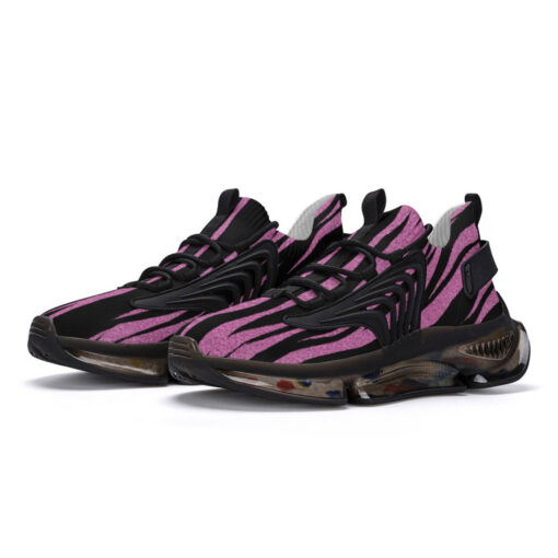 Purple Tiger Stripes Air Sneakers - Image 2