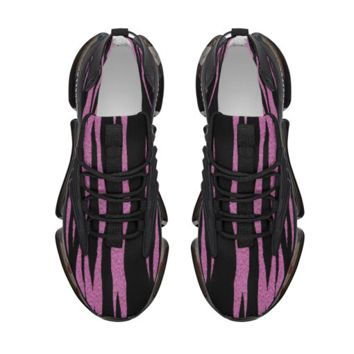 Purple Tiger Stripes Air Sneakers - Image 3