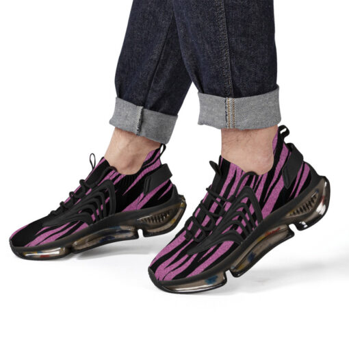 Purple Tiger Stripes Air Sneakers - Image 8