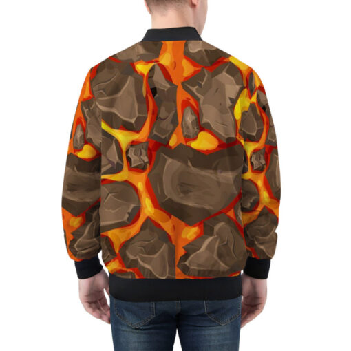 Magma with Stones Bomber Jacket - Image 3