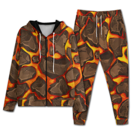 Magma with Stones Men's Tracksuit