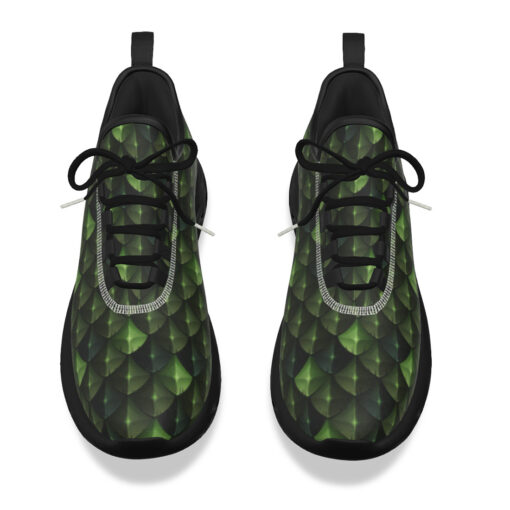 Green Dragon Reptile Scale Sports Shoes - Image 4