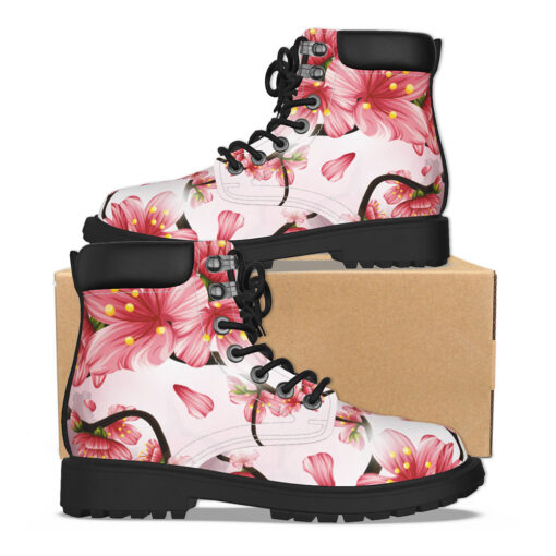 Cherry Blossoms Sakura Classic Boots