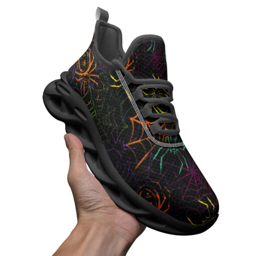 Colorful Spiders Spiderweb Sports Shoes - Image 3