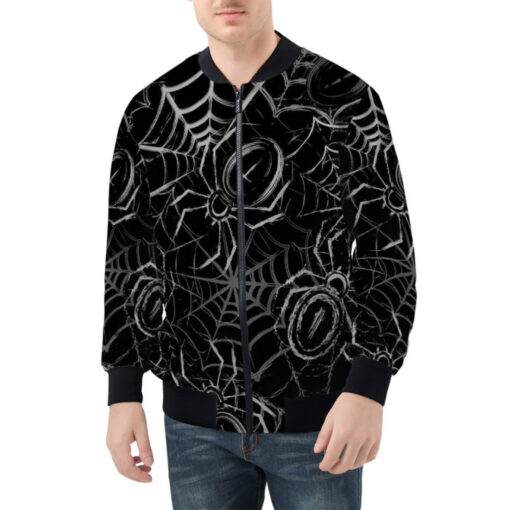 Spiders Spiderweb Bomber Jacket - Image 3