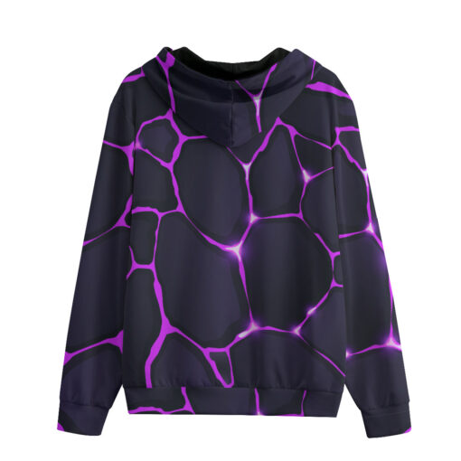 Cracked Purple Magic Glow Men's Tracksuit - Image 2