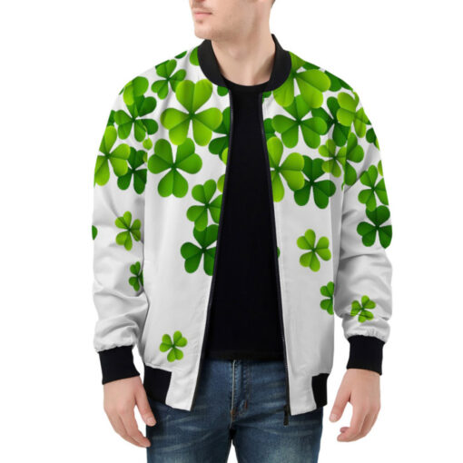 Clover Leaves Bomber Jacket