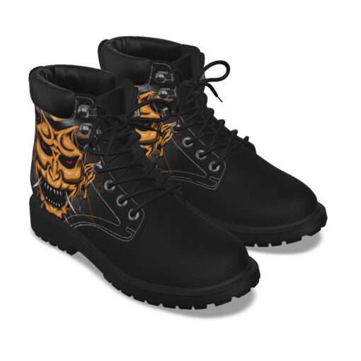 Japanese Devil Mask Classic Boots - Image 3