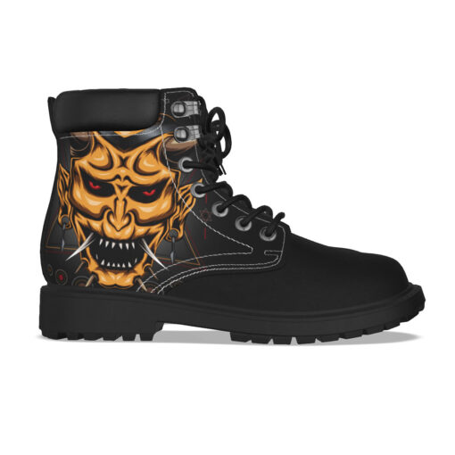 Japanese Devil Mask Classic Boots - Image 4