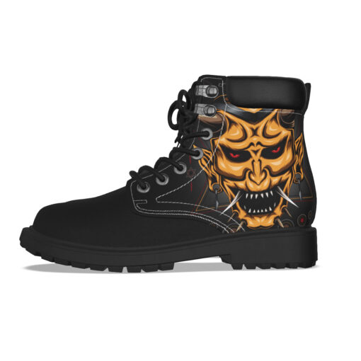 Japanese Devil Mask Classic Boots - Image 6