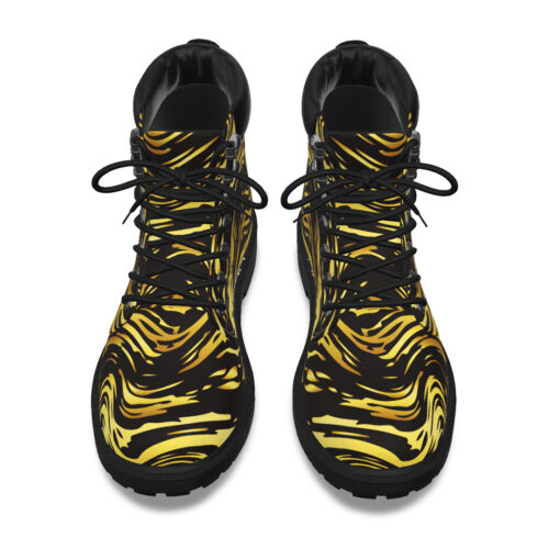 Shiny Golden Marble Classic Boots - Image 2