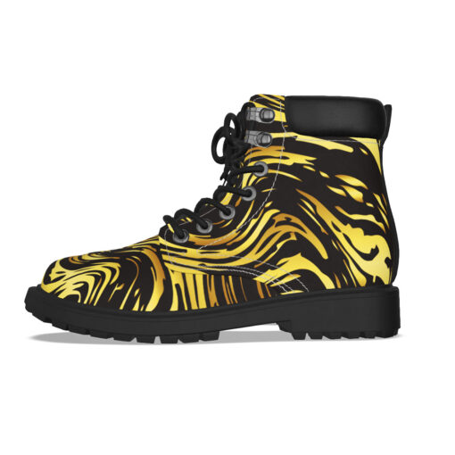 Shiny Golden Marble Classic Boots - Image 6