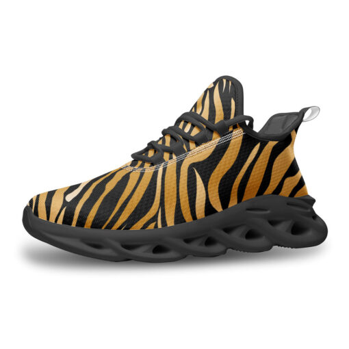 Tiger Pattern Sports Shoes