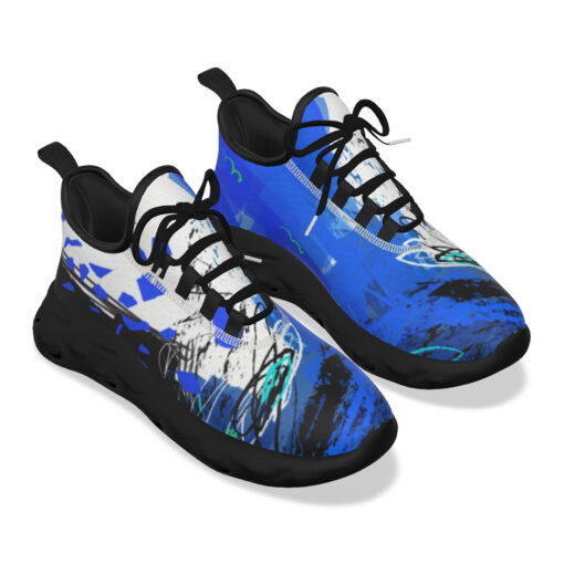 Modern Trendy Art Abstraction Sports Shoes - Image 5